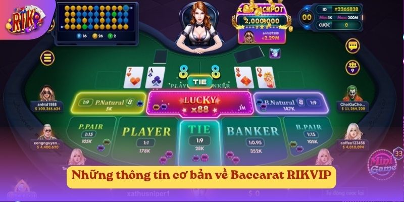 Những thông tin cơ bản về Baccarat RIKVIP Những thông tin cơ bản về Baccarat RIKVIP